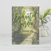 Invitation Enchanted Garden Prom Dance (Debout devant)