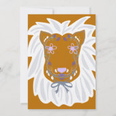 Invitation Enchanted Jungle Lion Second Birthday (Dos)