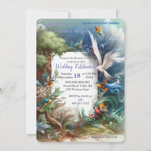 Invitation Enchanted Magical Fantasy Creations (Devant)