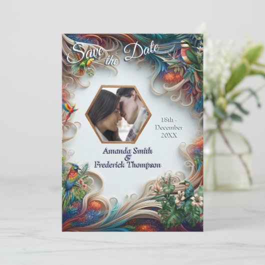 Invitation Enchanted Magical Fantasy Creations (Debout devant)