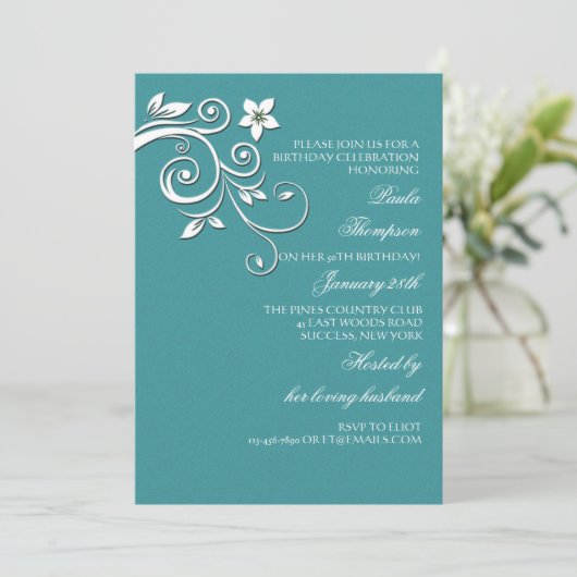 Invitation enchantée (Debout devant)