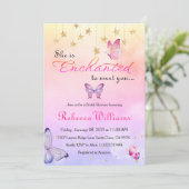 Invitation Enchantée Pour Répondre À La Fête des mariées De P (Debout devant)