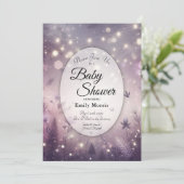 Invitation Enchantement Starlit dans le Baby shower Bloom (Debout devant)