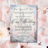 Invitation Enchanter Fairy Tale Castle Notre Mariage