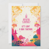 Invitation Enchanter Floral Diwali Délice 🪷 (Devant)