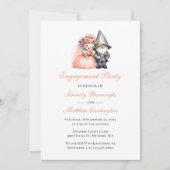 Invitation Enchanter Gnome Engagement Party Woodland Garden (Devant)