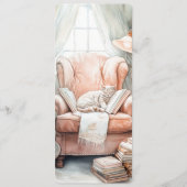 Invitation Enchanter le Signet de basculement de l'aquarelle (Devant)