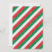 Invitation Enchanter l'invitation de la fête de Noël (Dos)