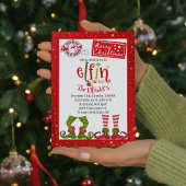 Invitation Enchanter l'invitation de la fête de Noël