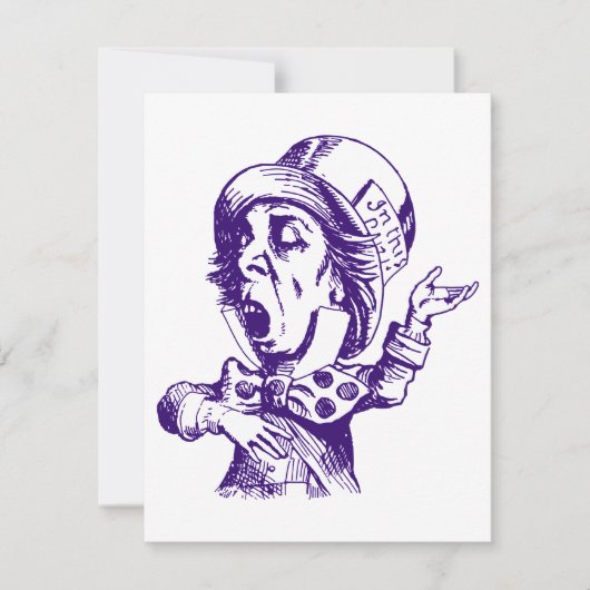 Invitation Enchère Prom Hatter (Devant)