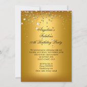 Invitation Encore fabuleux 60 Streamers Gold Silver Anniversa (Dos)