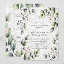 Encre Alcoolique Mariage Eucalyptus Blush