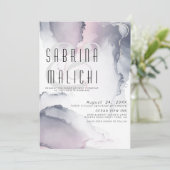 Invitation Encre d'alcool à pâte feuilletée à pâte molle à pa (Debout devant)