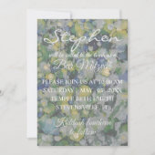 Invitation Encres colorées Bar Mitzvah (Devant)