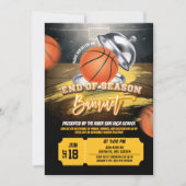 Invitation end of season banquet basketball (Devant)