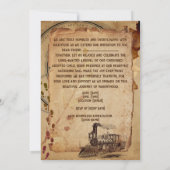 Invitation Enfant adopté (Dos)