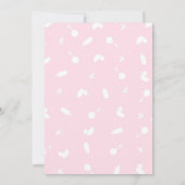 Invitation Enfant endormi sur la lune Baby shower Invitat (Dos)