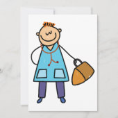 Invitation Enfant médecin (Devant)