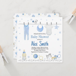 Invitation Enfant Watercolor