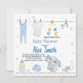 Invitation Enfant Watercolor (Devant)