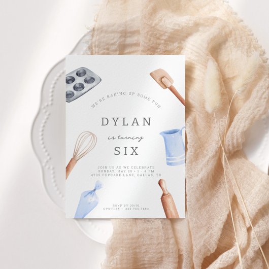 Invitation Enfants à la cuisine Anniversaire Bash | Invitatio