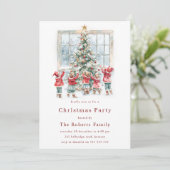 Invitation Enfants autour de la fête de Noël des arbres (Debout devant)