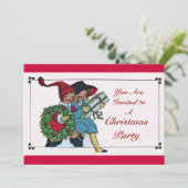 INVITATION ENFANTS AVEC CADEAUX DE NOËL (Debout devant)