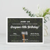 Invitation Enfants Ax Jeter Anniversaire Fête (Debout devant)