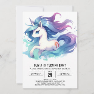 Invitation Enfants Barnyard Horse Anniversaire