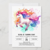 Invitation Enfants Barnyard Horse Anniversaire (Devant)