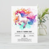 Invitation Enfants Barnyard Horse Anniversaire (Debout devant)