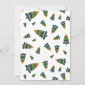 Invitation Enfants Christmas Elf Boy Adieu Lettre d'adieu Inv (Dos)