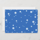 Invitation Enfants colorés C'est O-FISH-AL anniversaire (Dos)