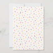 Invitation Enfants Cuisine Baking Anniversaire Fête Invitatio (Dos)