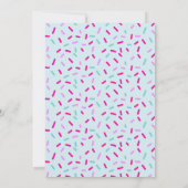 Invitation Enfants Cuisine Baking Anniversaire Fête Invitatio (Dos)