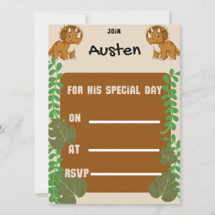 Invitation Enfants d'anniversaire