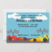 Invitation Enfants emballant la fête d'anniversaire (Devant)