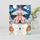 Invitation Enfants Enchanted Cirque Anniversaire (Debout devant)