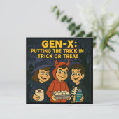 Invitation Enfants Gen-X : Maîtres du mal (Debout devant)