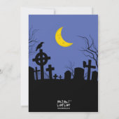 Invitation Enfants Halloween Anniversaire (Dos)