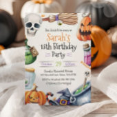 Invitation Enfants Halloween Anniversaire Invitation, Costume