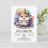 Invitation Enfants Hamster Funland (Debout devant)