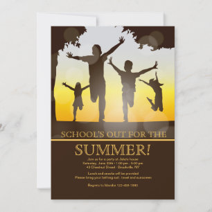 Invitation Enfants Heureux