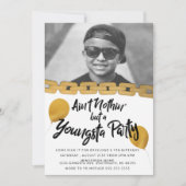 Invitation Enfants Hip hop photo d'anniversaire (Devant)