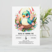 Invitation Enfants modifiables Anniversaire (Debout devant)