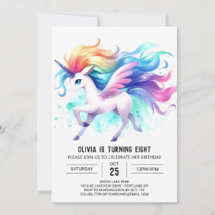 Invitation Enfants rustiques Cheval Anniversaire