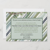 Invitation Enfants Safari Joyeux Anniversaire Parade Invitati (Dos)