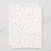 Invitation Enfants sautinent Baking Anniversaire Fête Invitat (Dos)