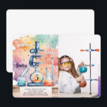 Invitation Enfants Science Photo Anniversaire<br><div class="desc">Enfants Science Anniversaire Photo Invitation</div>