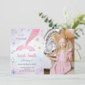 Invitation Enfants sur mesure sous l'Invitation de la fête ma (Debout devant)